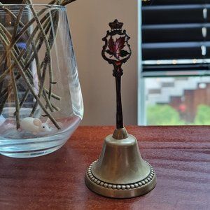Sterling Enamel Bell Canada Maple Leaf